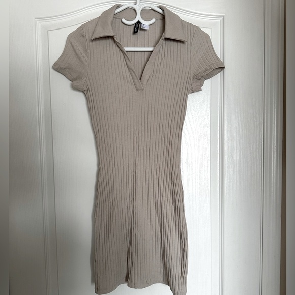 Collared jersey dress - Picture 1 of 2